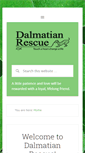 Mobile Screenshot of dalmatianrescue.com